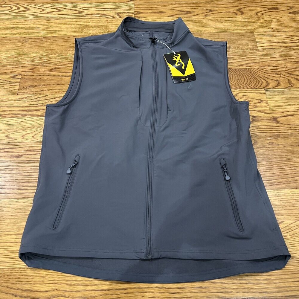 NWT Men's Browning Javelin‎ FM Vest Gray Size 2XL